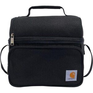 Insulated Lunch Cooler Bag Large Capacity Two Compartment Soft Tote for Work